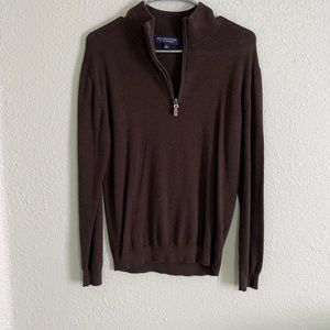 Brown Turtleneck ROUNDTREE & YORKE Size Small